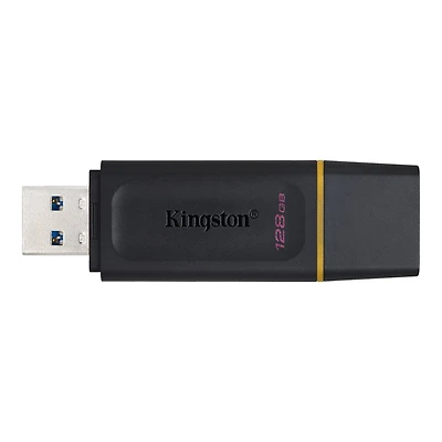 Kingston DataTraveler Exodia USB Flash Drive - Black/Yellow - 128GB - DTX/128GB
