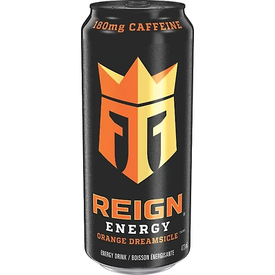 Monster Reign Energy Drink with 180mg Caffeine - Orange Dreamsicle - 473ml