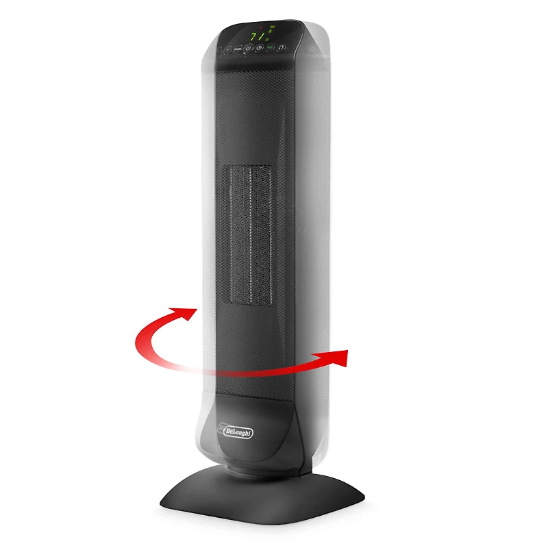 De'Longhi Ceramic Tower Heater - Dark Grey - HFX26S15GCA