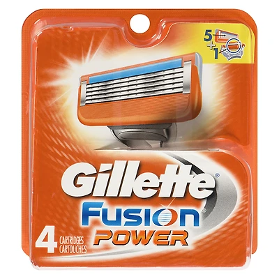 Gillette Fusion5 Power Cartridges - 4s