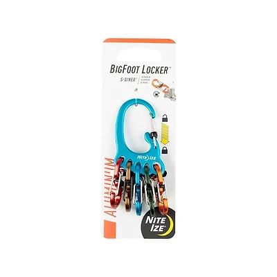 Nite Ize BigFoot Locker KeyRack - carabiner key ring