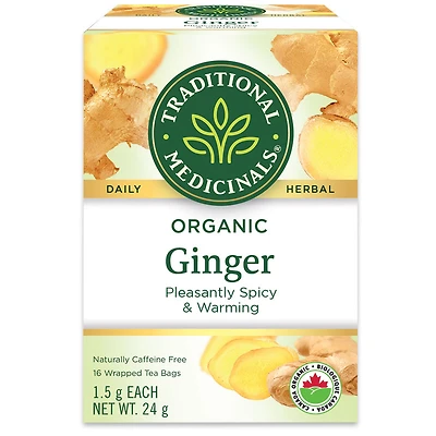 Traditional Medicinals Organic Tea - Ginger - 16s