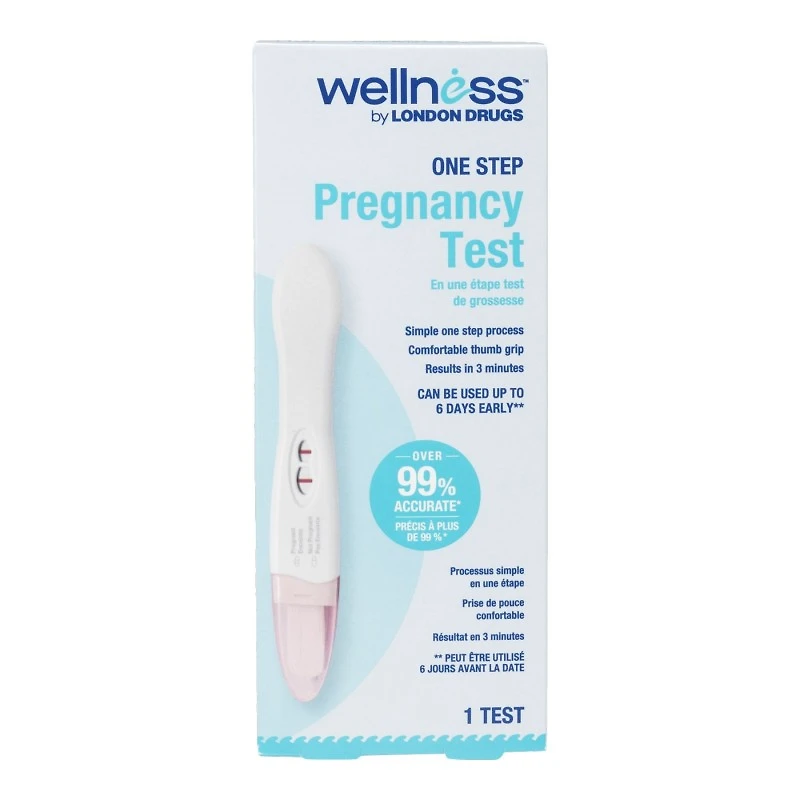 Wellness by London Drugs One Step Pregnancy Test