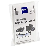 Zeiss Lens Wipes - 6's
