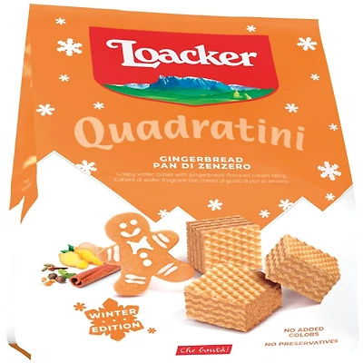 Loacker Quadratini Gingerbread - 250g