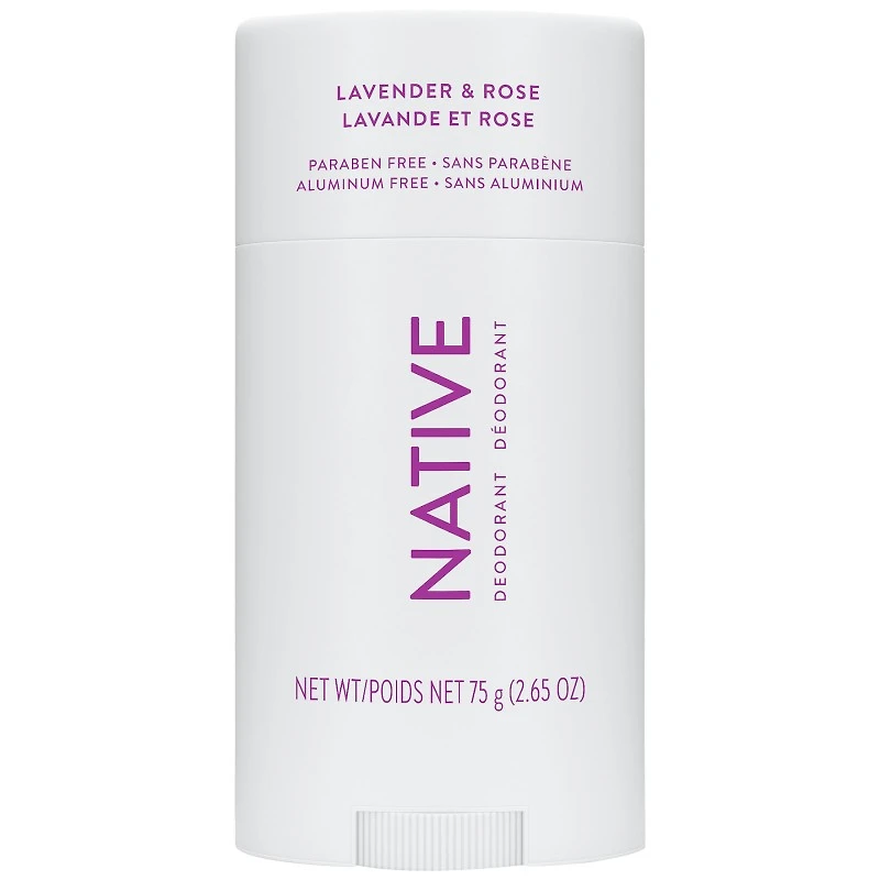 Native Deodorant Stick - Lavender and Rose - 75g