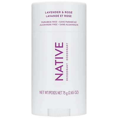 Native Deodorant Stick - Lavender and Rose - 75g