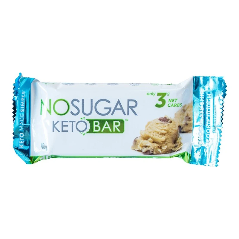 No Sugar Keto Bar - Chocolate Chip - 4x40g