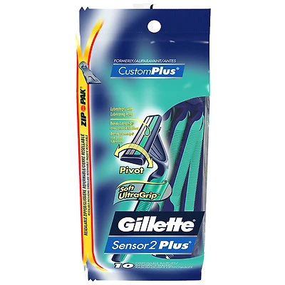 Gillette Sensor 2 Plus Razor - Men's - 10s