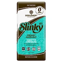 Zazubean Slinky Oat Edition Chocolate Bar - Creamy Hazelnut - 80g