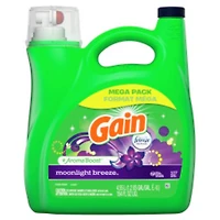 Gain Liquid Laundry Detergent - Moonlight Breeze - 4.55L