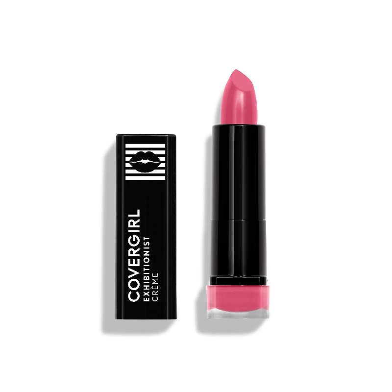 C GIRL EXHIB. LIPSTICK CRME ROSE in Pink