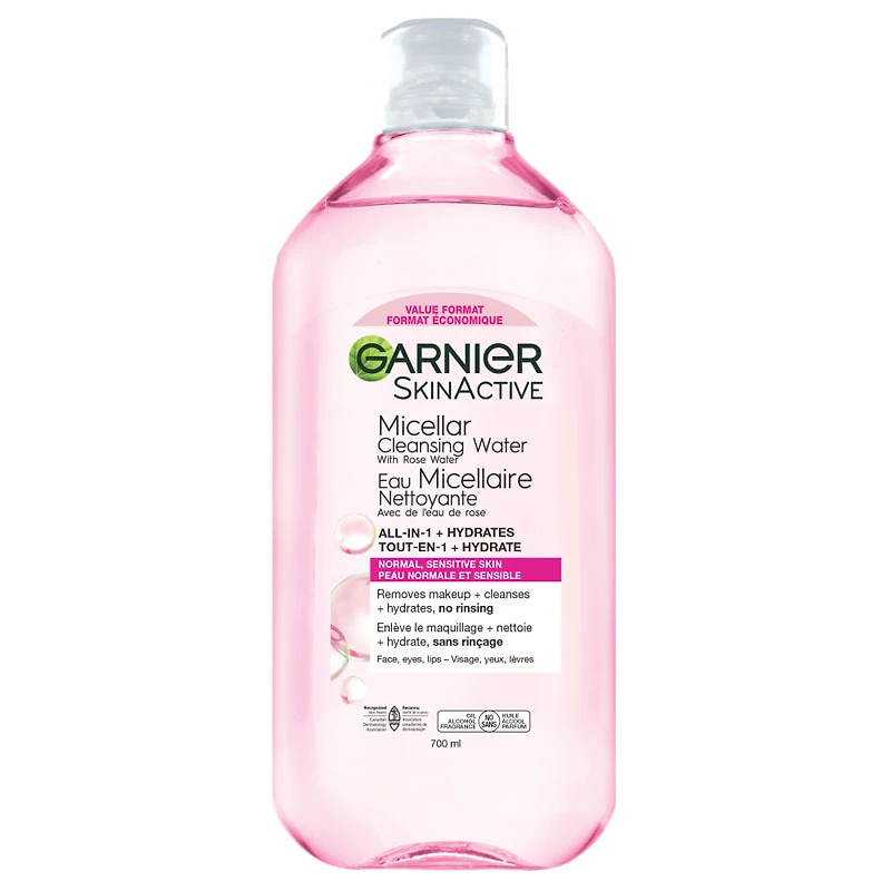 Garnier SkinActive Micellar Cleansing Water - Rose Water - 700ml