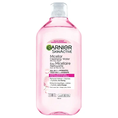 Garnier SkinActive Micellar Cleansing Water - Rose Water - 700ml