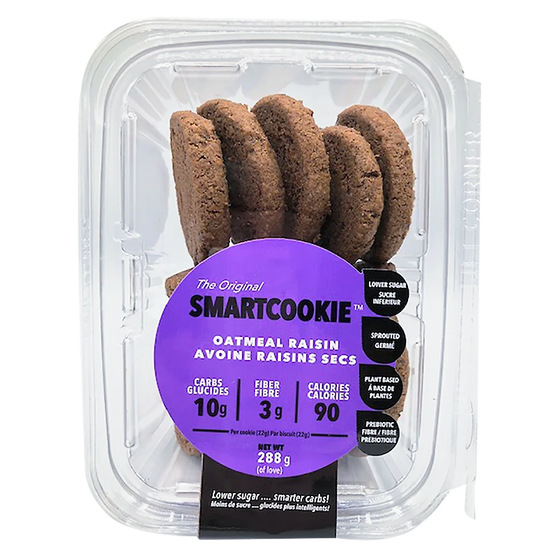 Sproutalicious Smart Cookies - Oatmeal Raisin - 312g