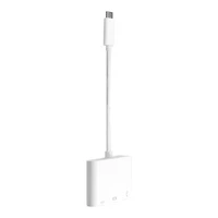 LOGiiX USB-C to USB-C / HDMI / USB-A Docking Station - White - LGX-13318
