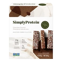 SimplyProtein Plant-Based Snack Bars - Chocolate Coconut - 4 x 40g
