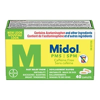 Midol PMS Caplets - 40's