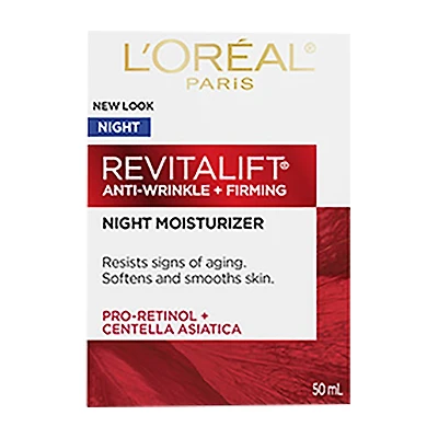L'Oreal Revitalift Anti-Wrinkle+ Firming Night Moisturizer - 50ml