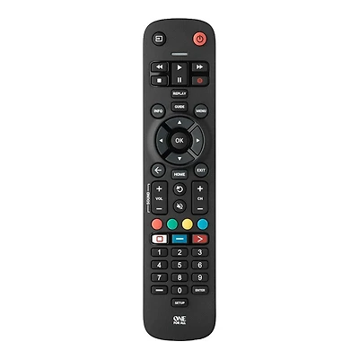 One For All Essential TV Remote Control - Black - URC3610