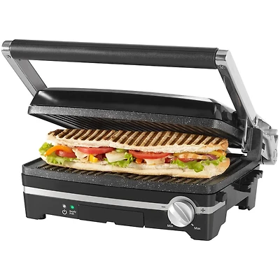 Starfrit Rock Panini Grill - Black - Open Box or Display Models Only