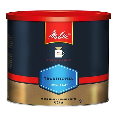 Melitta Traditional Ground Coffee - 652g