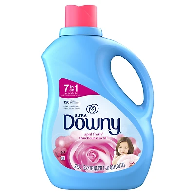 Downy Ultra Liquid Fabric Conditioner - April Fresh - 2.63L/120 Uses