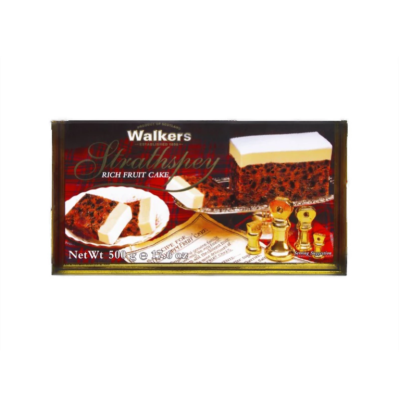 Walkers Strathspey Rich Fruit Cake - 500g