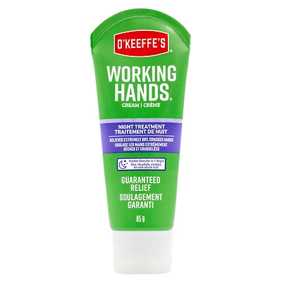 O'Keeffe's Working Hands Night Treatment Hand Cream - 85g