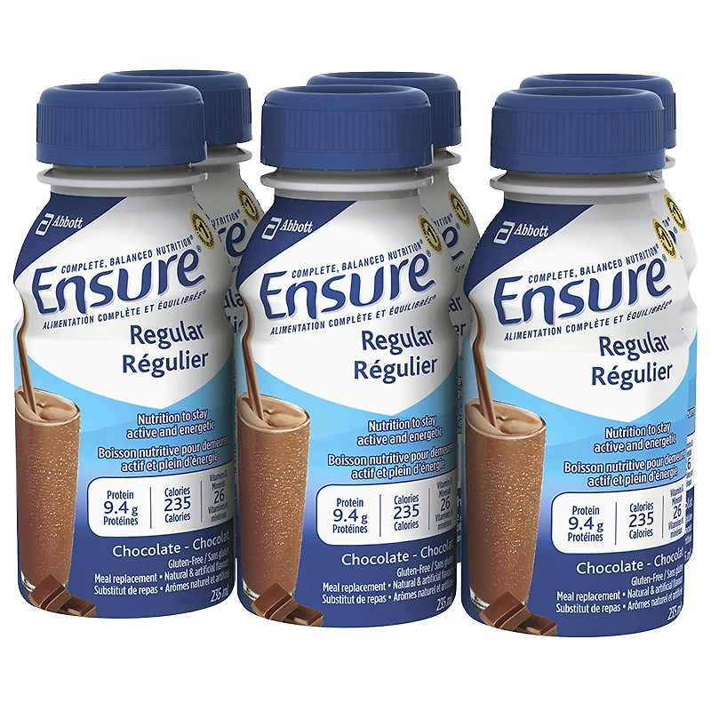 Ensure Regular - Chocolate - 6 x 235ml 