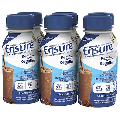 Ensure Regular - Chocolate - 6 x 235ml 