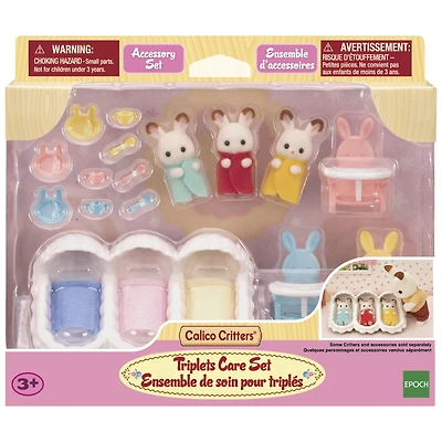Calico Critters Triplets Care Set