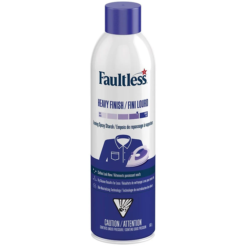 Faultless Iron Spray Starch - 567g