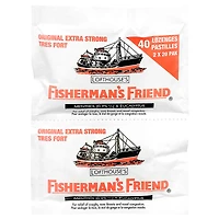 Fisherman's Friend Lozenges - Original Extra Strong - 2 x 20s