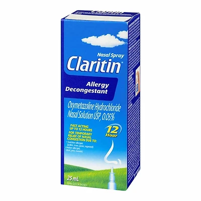 Claritin Allergic Congestion Relief Pump