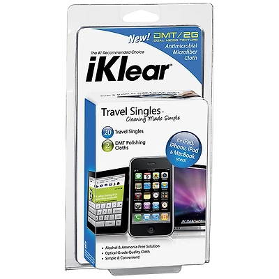 iKlear Travel Singles - 20 Pack - IK-TS20