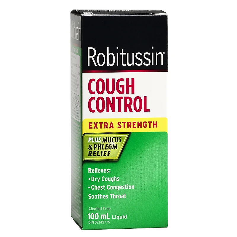 Robitussin Cough Contol DM Extra Strength - 100ml