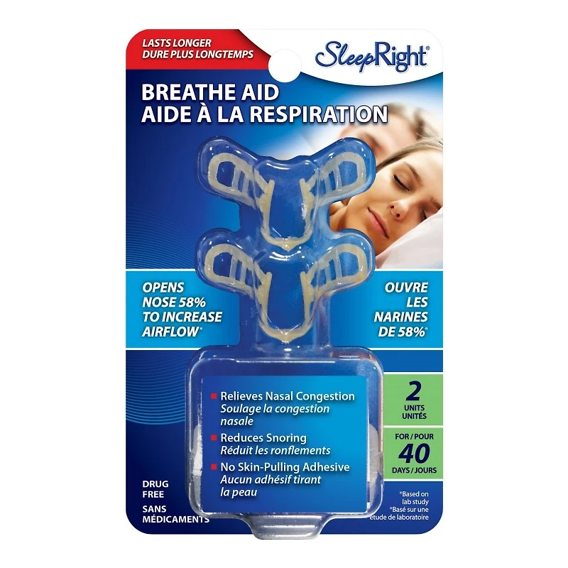 SleepRight Nasal Breathe Aid - 2's