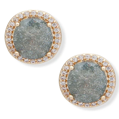 Lonna and Lilly Cubic Zirconia Pendant Drop Earrings - Multicolour