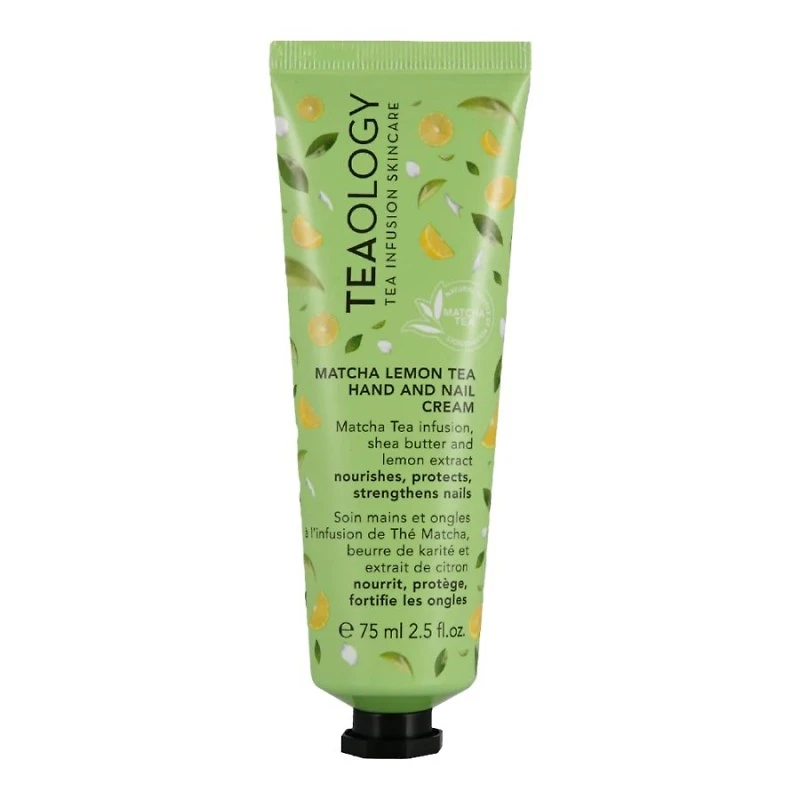 Teaology Matcha Lemon Tea Hand and Nail Cream - 75ml