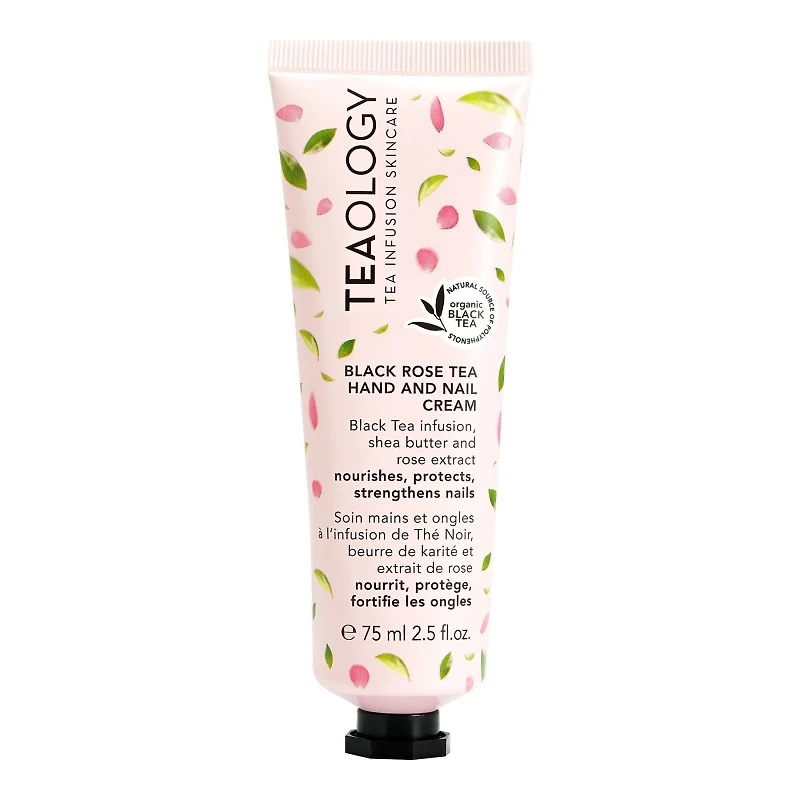 Teaology Black Rose Tea Hand and Nail Cream - 75ml
