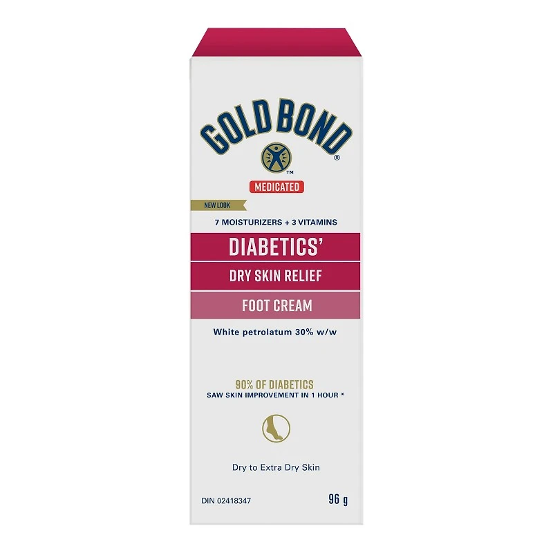Gold Bond Diabetics Foot Cream - 96g