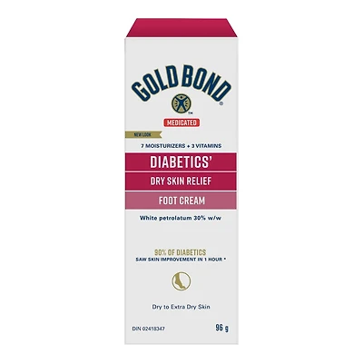 Gold Bond Diabetics Foot Cream - 96g