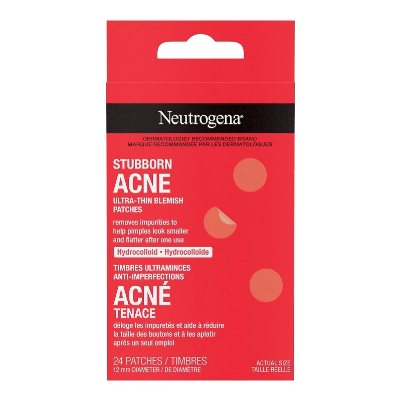 Neutrogena Stubborn Acne Ultra-thin Blemish Patches - 24 piece