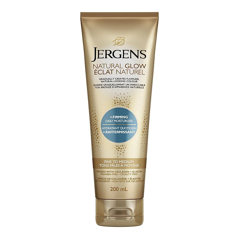 Jergens Natural Glow + Firming Daily Moisturizer - Fair to Medium - 200ml
