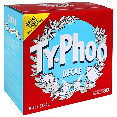 Typhoo Tea Decaffeinated - 80s