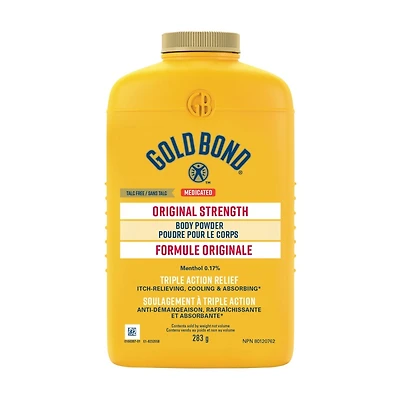 Gold Bond Medicated Original Strength Body Powder - 283g