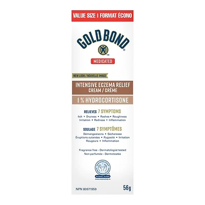 Gold Bond Medicated Intensive Eczema Relief - Cream - 56g
