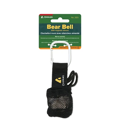 Coghlan's Bear Bell Carabiner with Magnetic Silencer
