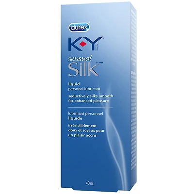 K-Y® Sensual Silk Liquid Personal Lubricant - 40ml 